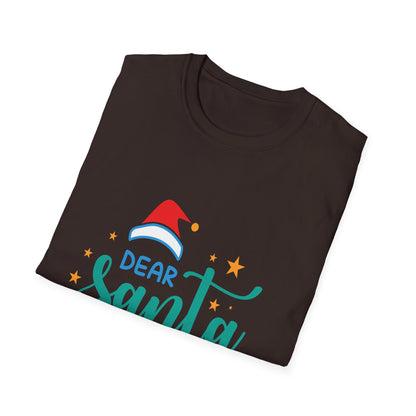 Dear Santa I Can Explain Unisex T-Shirt | Funny Christmas Tee | Holiday Gift