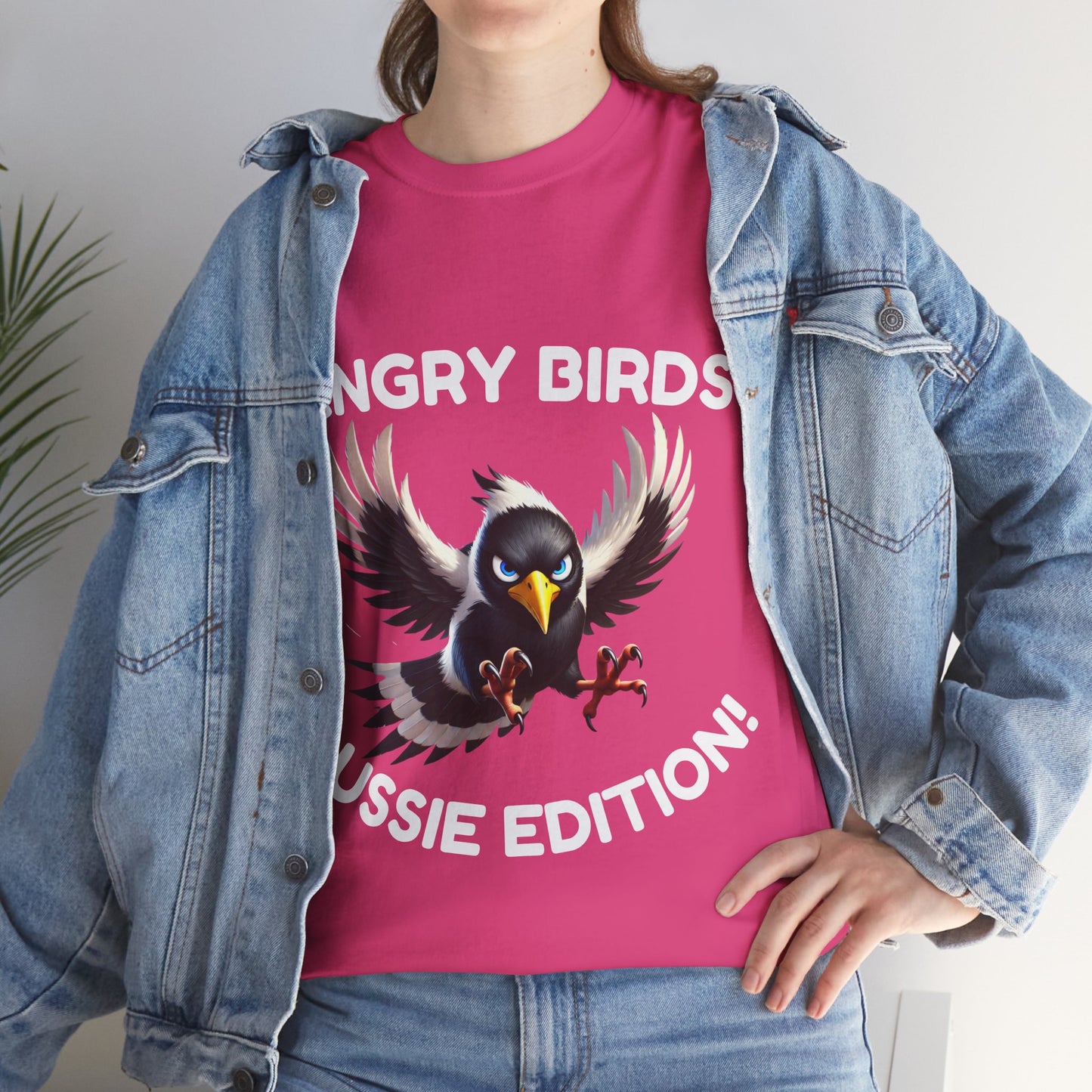 Angry Birds Aussie Edition Tee – Fun & Bold Unisex Shirt