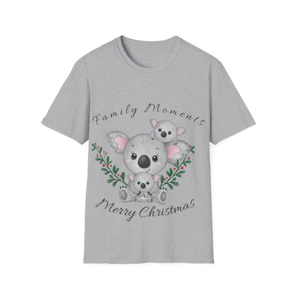Merry Christmas Koala T-Shirt – Precious Family Moments | Holiday Gift Idea
