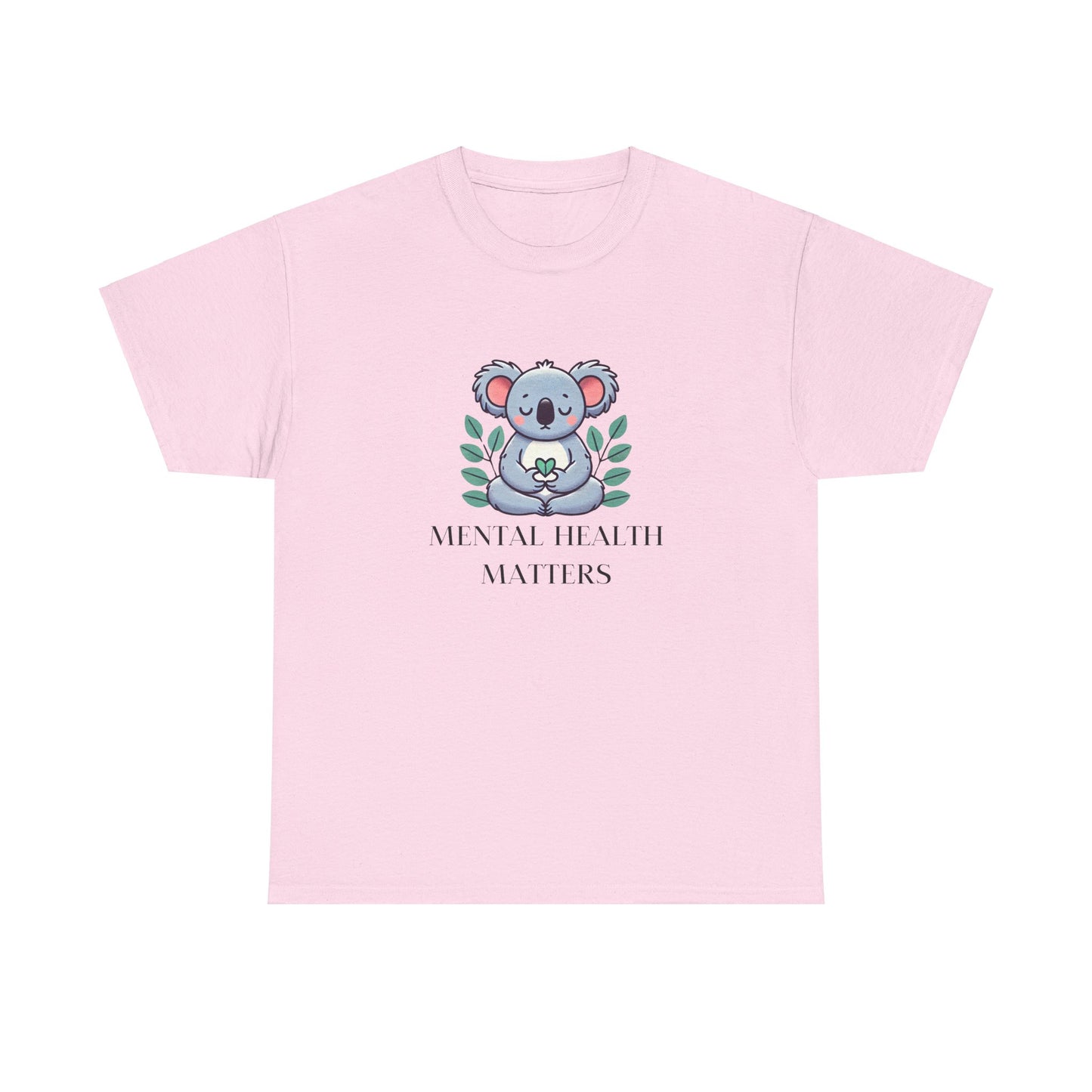 Supportive & Comforting Mental Health Matters  Unisex T-Shirt - Featuring a Cute Koala Design
