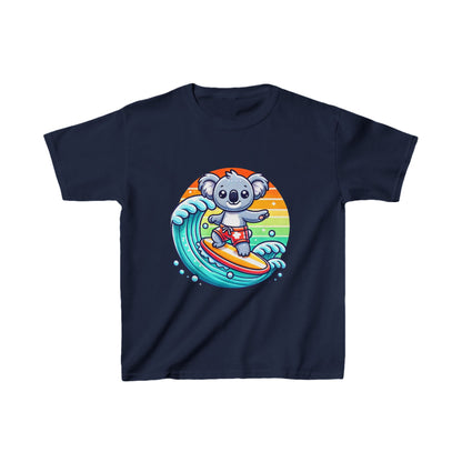 Surfing Koala Kids Tee – Fun & Playful Aussie Design for Everyday Wear