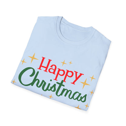 Happy Christmas Penguin Unisex T-Shirt – Perfect Holiday Tee for Christmas Lovers