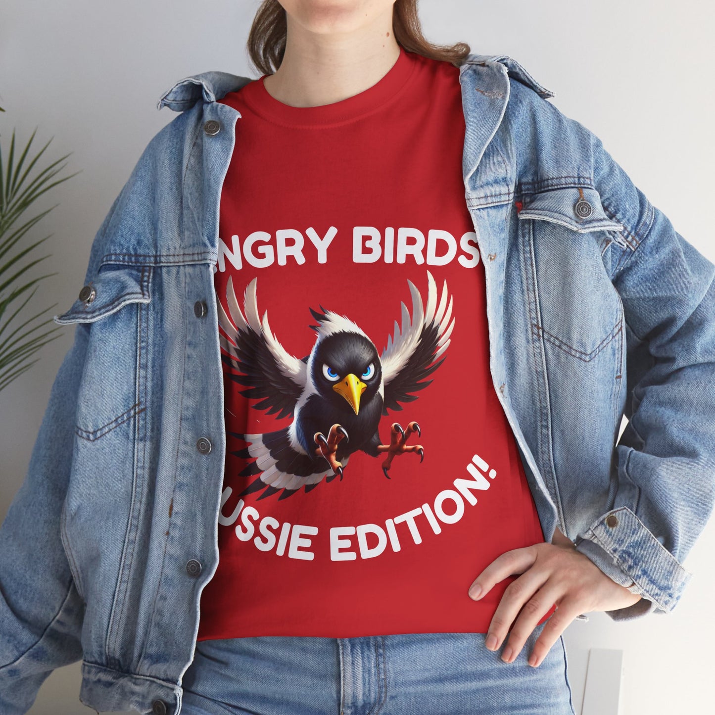 Angry Birds Aussie Edition Tee – Fun & Bold Unisex Shirt