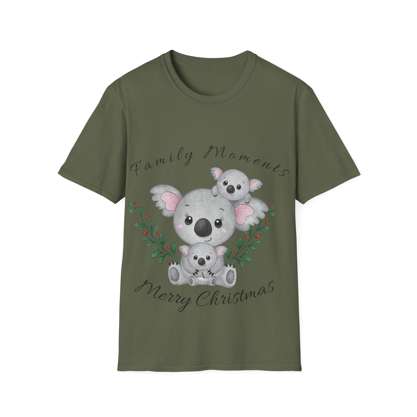 Merry Christmas Koala T-Shirt – Precious Family Moments | Holiday Gift Idea