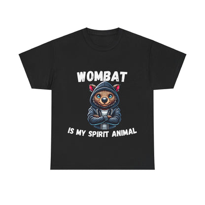 Wombat Spirit Animal Unisex Tee – Fun & Playful Aussie Pride Shirt