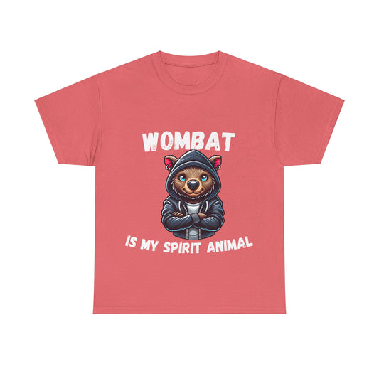 Wombat Spirit Animal Unisex Tee – Fun & Playful Aussie Pride Shirt