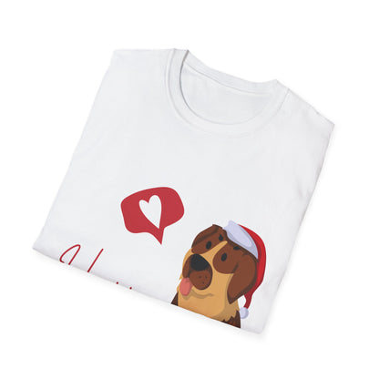 Happy Pawlidays Unisex Softstyle T-Shirt – Celebrate Your Furry Friends | Perfect Pet Lover Gift