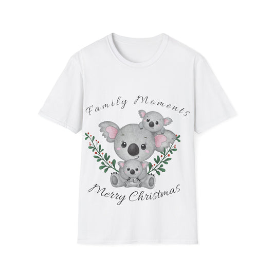 Merry Christmas Koala T-Shirt – Precious Family Moments | Holiday Gift Idea